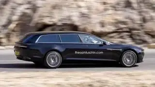 Aston Martin Lagonda Shooting Brake Rendered
