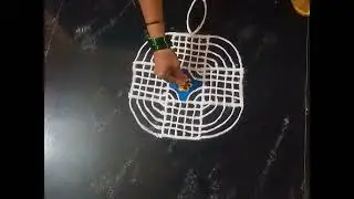 Simple rangoli super rangoli 🎉🎉