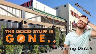 Home Depot Garden Center Inventory is Selling OUT Fast!