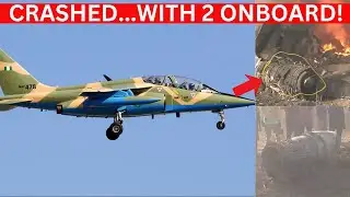 Срочное сообщение: Пилоты предотвратили крупную катастрофу: самолет Alpha Jet ВВС Нигерии разбилс...