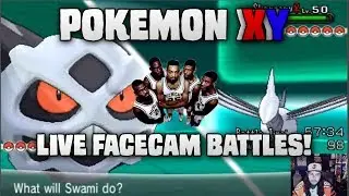 Pokemon X and Y LIVE FACECAM BATTLE | Swami vs Wes | Fab Five Battle!!!