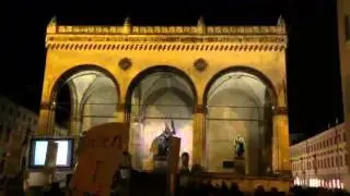 Pegida Marched To Site Of Hitlers 1923 Putsch In Munich, Germany