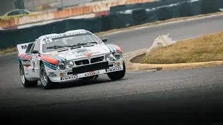 Lancia Rally 037 Group B on track - Full gas & Mistakes 4K