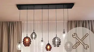 Montagevideo s.luce Modular Balken Baldachin mehrflammig Rechteckig