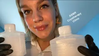 [ASMR] 🧊 Cryotherapy Clinic RP (Cold Therapy) (Gloves, ice crackling sounds, fabric sounds)