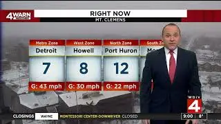 4Warn Weather Alert Coverage - 9:00 AM Winter Weather Update -  December 23rd, 2022
