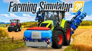 New Class Tractor With Sowing Machine In Fs20 | Fs20 Gameplay | Timelapse |