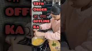 Offline 13th Order me aaya simple tadka Maggie ka Order #trending #food  #youtubeshorts #shortsfeed