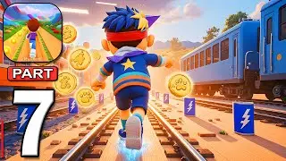 Kooply Run: Subway Craft - Gameplay Walkthrough Part 7 - Kooply Subway Run Dash (Android, iOS)
