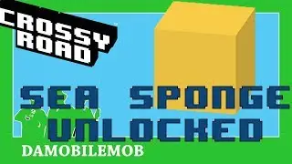 ★ CROSSY ROAD Secret Characters | SEA SPONGE Unlocked (Ocean Update July 2018)