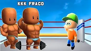 O MENINO HUMILDE FOI HUMILHADO PELO FORT&Atilde;O BOMBADO DO STUMBLE GUYS (ELE SE DEU MAL)