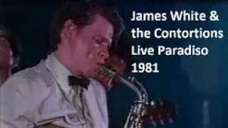 James White & The Contortions Live Paradiso Amsterdam 1981