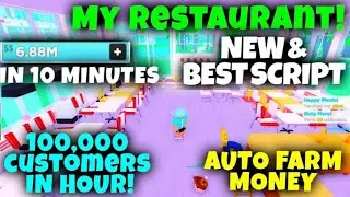 [HUGE PET] My Restaurant Script / Auto Farm / Instant Customers / 2023
