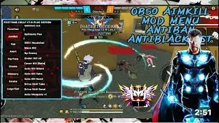 Free Fire OB50 AIM kill mod menu free | new rankseason FF hack | BR MOD, HAXX-CKER PRO V11, HGCHEAT