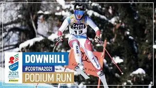Lara Gut-Behrami | Bronze | Women&rsquo;s Downhill | 2021 FIS World Alpine Ski Championships