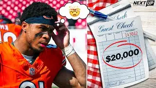 Chicago Bears WR Tyler Scott Reveals His WILD $20k Rookie Dinner