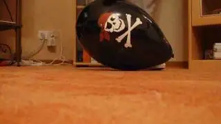 white chucks stomping black balloon non-pop