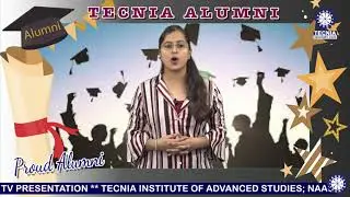 Alumni Ms. Kajal Chugh MBA 2016-2018 an Entrepreneur | TIAS | TECNIA TV