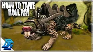 HOW TO TAME ROLL RAT, FASTEST DINO IN ARK! -  Ark Survival Evolved - Part 8 (Ark Aberration)