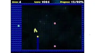 Pacxon Gameplay