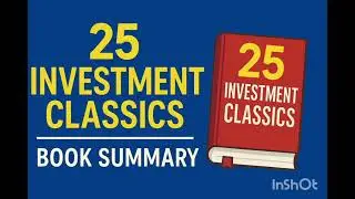 💰&nbsp;Top 25 Investing Books Summary | Complete Guide to Stock Market for Beginners