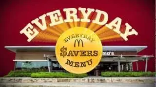 McDonald's Singapore Everyday Savers Menu
