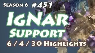 IgNar - Alistar Support - LOL Highlights - League of Legend