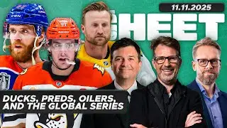 Ducks, Oilers, Predators, HHOF, and NHL Global Series ft. Greg Wyshynski & Uffe Bodin | The Sheet