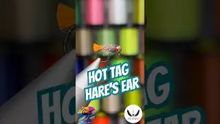 Daily fly nr.186: Hot Tag Hare&rsquo;s Ear #flyfishing #flytying #tiehard
