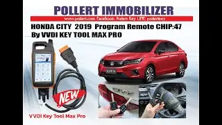 Add more Honda City 2019 by Vvdi Key Tool Max Pro