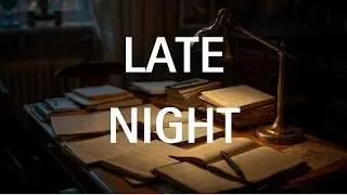 Night Study Session 🌙📘 &ndash; 2 Hours Calm Music for Late Night Focus & Concentration