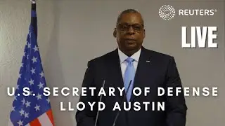 LIVE: Lloyd Austin speaks at Germany&rsquo;s U.S. Ramstein Air Base