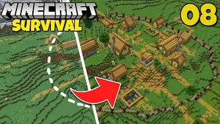 I Transformed a VILLAGE in Minecraft 1.18 | Survival Let's Play #8