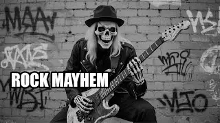 Hard Rock Mayhem –  Deep Bass Fury & Crushing Riffs | Rock Motivation Music