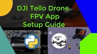 Руководство по настройке приложения DJI Tello Drone FPV | Как подключить дрон Tello и управлять им с помощью мобильного телефона