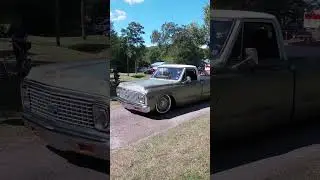 Custom Truck Lowered American Legion car show Bellville Ohio