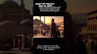 Saint of the Day | June 14, 2025 | St. Methodius of Constantinople🙏🏻#Shorts #Saints #SaintoftheDay