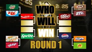 WHO WILL BECOME THE TOP SODA IN AMERICA! | The Soda National Championship Tournament | Round 1