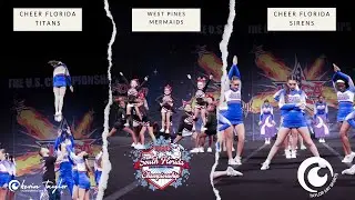 USCA S. Florida National Cheerleading & Dance Championship - CFA Titans, Sirens West Pines Mermaids