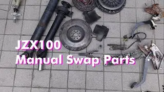 Prepping to swap the JZX100 to manual