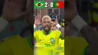 Portugal vs brazil 🔥!! Imaginary match highlights #ronaldo #neymar #portugal #brazil