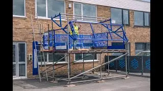 STAY-SAFE HD Mesh Loading Bay Gate