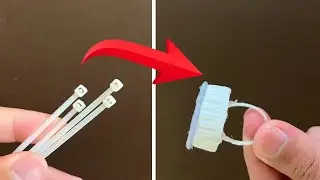 8 Brilliant Zip Tie Hacks for Everyday Home Use / Easy Household Tips