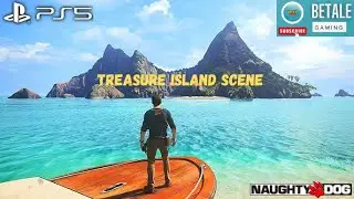 UNCHARTED 4 A Thief'S End Treasure Island Scene | PS5 UHD 60fps