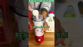 Amazon Portable Mini Blender 🍓 BlendJet 2 Review | Best Travel Blender for Smoothies & Shakes