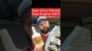 Gear Oils are Thinner than Engine Oils&hellip;Sometimes