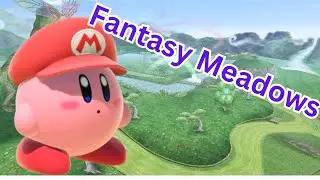 Mario Kart Wii - Fantasy Meadows (Kirby Air Ride Custom Track)