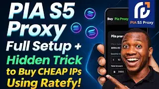 🚀 PIA S5 Proxy Full Setup + Hidden Trick to Buy CHEAP IPs Using Ratefy!