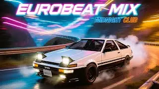 Eurobeat Mix | Initial D Inspired Night Driving Racing & Drifting Music #eurobeat #initiald #racing