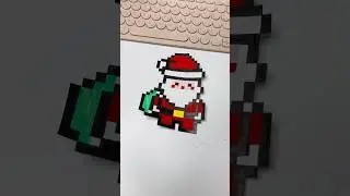Christmas 🎄 mini Pixel Art Idea #christmas #merrychristmas #pixelart #trend #pixel #drawing
